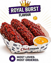 Royal Burst Strips ( 3 pcs ) + Salad